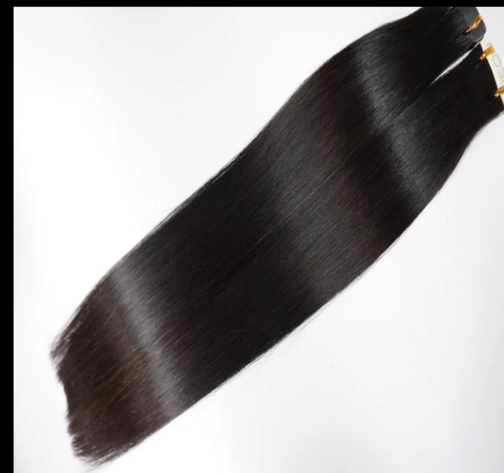 Virgin Tape Ins 12”-18" (100 grams) 40 pieces